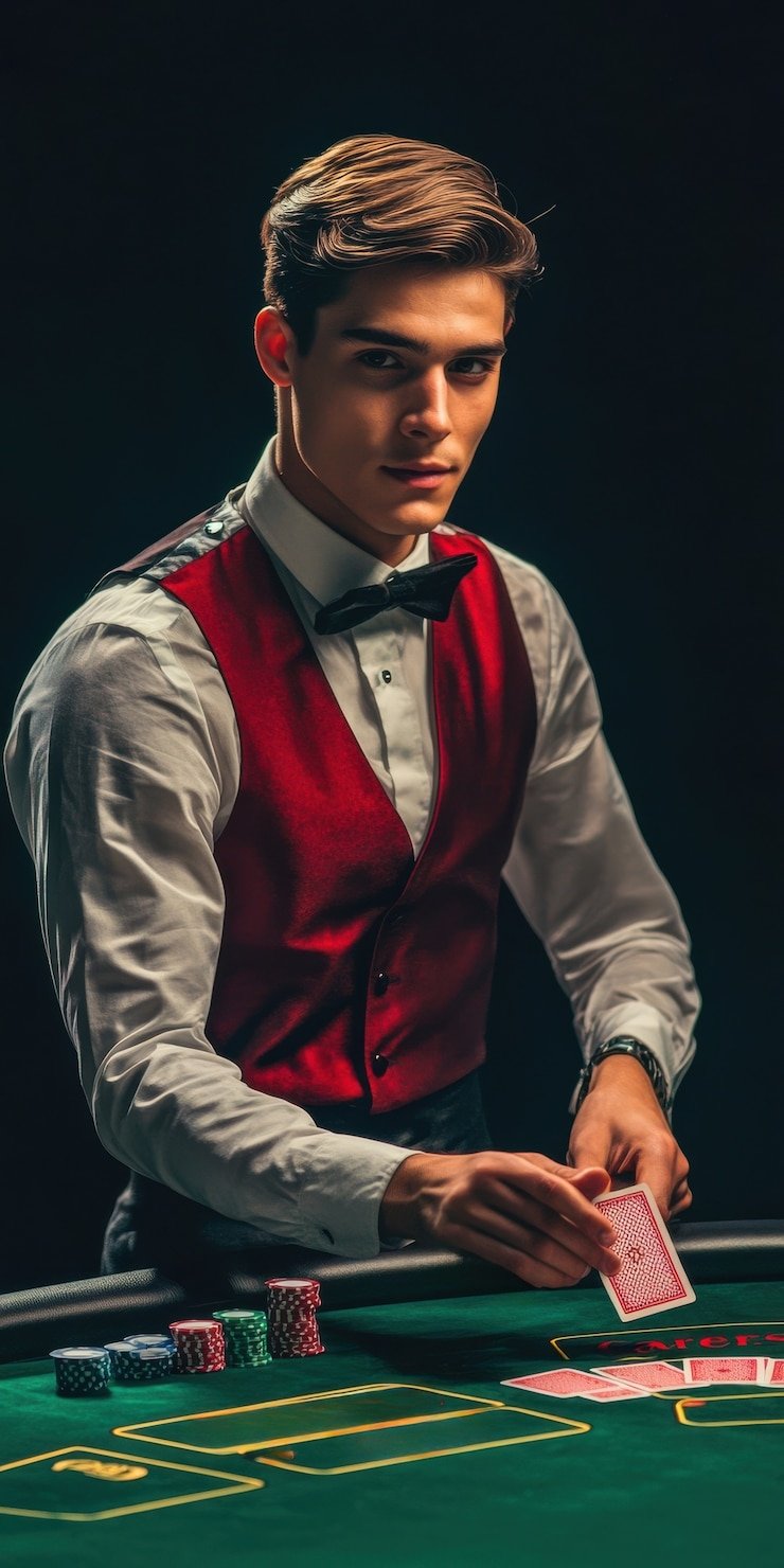 Ilustrasi bermain bertanggung jawab di platform Live Casino pubtogel dengan fitur kontrol diri pengguna